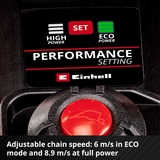 EINHELL FORTEXXA 18/30 4500 Giri/min Nero, Rosso rosso/Nero, 4500 Giri/min, 30 cm, 27 cm, 8,9 m/s, Nero, Rosso, 0,16 L