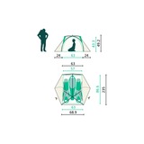 Jack Wolfskin STRATOS LITE III, 3008001_4311_OS verde
