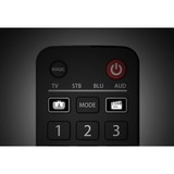 One for all Evolve 4 telecomando IR Wireless Audio, Cavo, DTT, DVD/Blu-ray, Console da gioco, Sistema Home cinema, IPTV, Supporto per proiettore, SAT, STB, TNT, TV, Set-top box TV Pulsanti Nero, Audio, Cavo, DTT, DVD/Blu-ray, Console da gioco, Sistema Home cinema, IPTV, Supporto per..., IR Wireless, Pulsanti, Nero