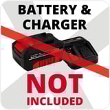 EINHELL GE-LC 18 Li Solo Sega a Catena Batteria e Senza Caricabatteria, Rosso/Nero, 0 W, 0 V rosso/Nero, Rosso/Nero, 0 W, 0 V