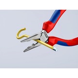 KNIPEX 0822145 pinza Pinze a becco lungo rosso/Blu, Pinze a becco lungo, Metallo, Plastica, Blu/Rosso, 14,5 cm, 145 g