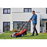 EINHELL GE-CM 36/33 Li (2x2,5Ah) Tagliaerba a spinta Batteria Nero, Rosso rosso/Nero, 5Ah), Tagliaerba a spinta, 33 cm, 2,5 cm, 6,5 cm, 30 L, 4 ruota(e)